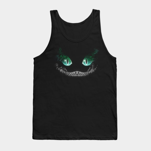 A Smile from the Shadows Tank Top by drsimonbutler